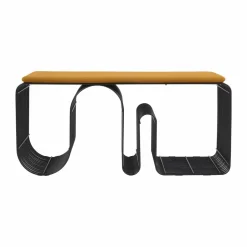 Curva sittdyna för bänk 32x95 5 cm Amber