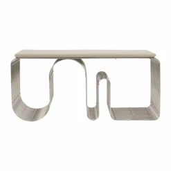 Curva sittdyna för bänk 32x95 5 cm Taupe