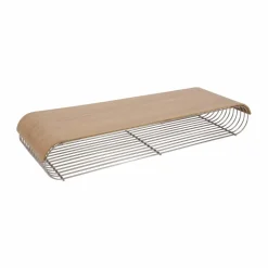 Curva bricka/toppanel till Curva hylla 80 4 cm Ek