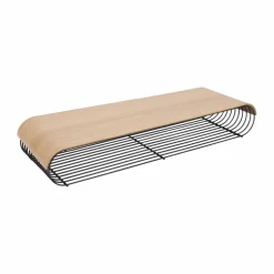 Curva bricka/toppanel till Curva hylla 80 4 cm Ek