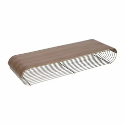 Curva bricka/toppanel till Curva hylla 80 4 cm Valnöt