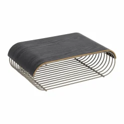 Curva bricka/toppanel till Curva hylla 40 4 cm Svart