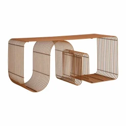 Curva sittbänk 100 cm Amber