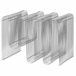 Curva tidningsställ Silver