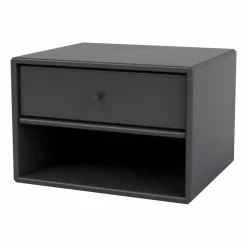 Dash sängbord Anthracite 04 inkl. upphäng