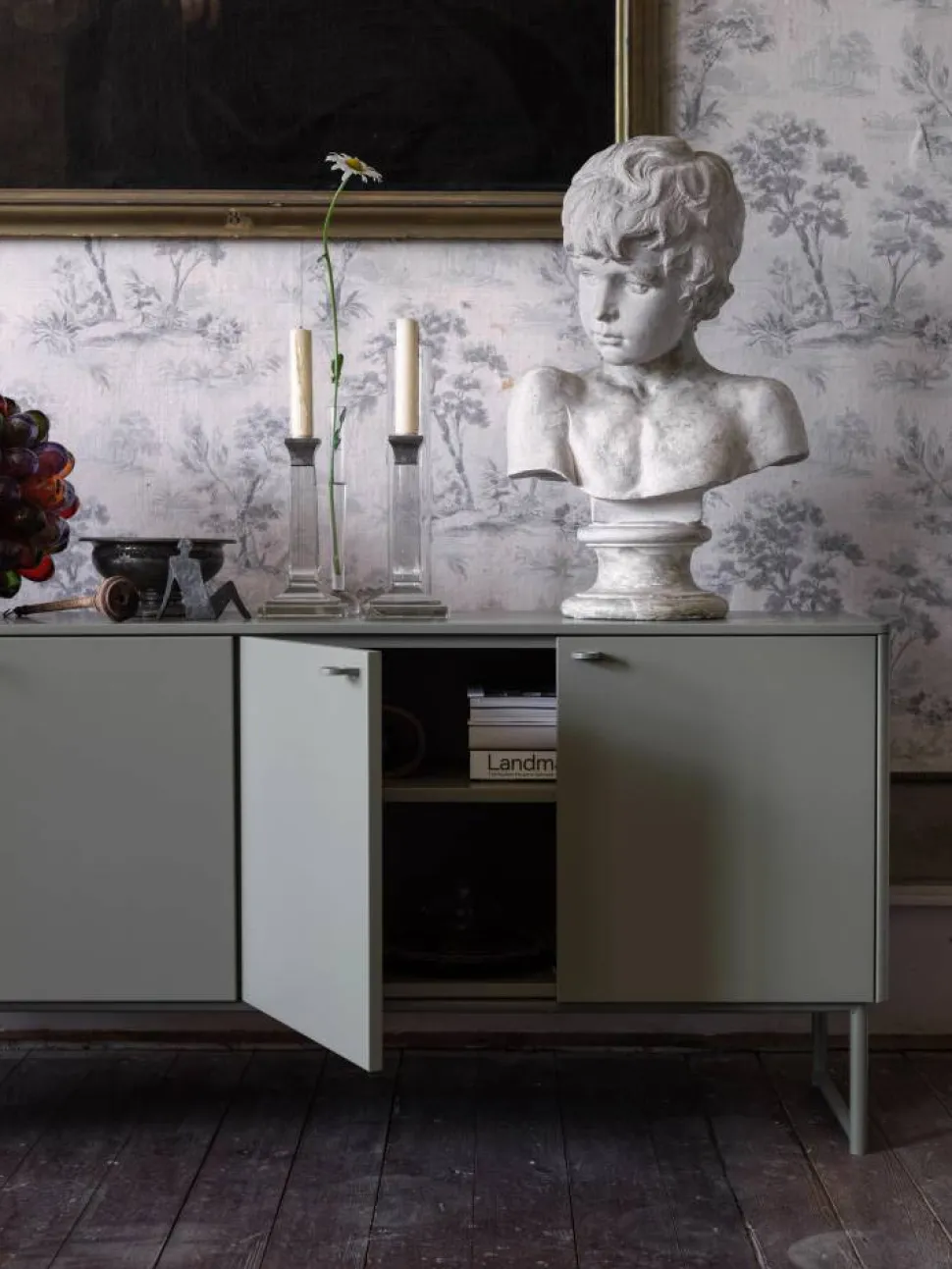 Deus sideboard 60 cm Olivgrå