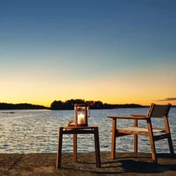 Djurö soffbord Teak ø79 cm