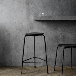Dot pall läder Cowboy black