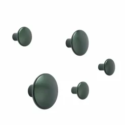 Dots Metal 5-pack Dark green