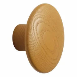 Dots wood krok burnt orange Ø9 cm