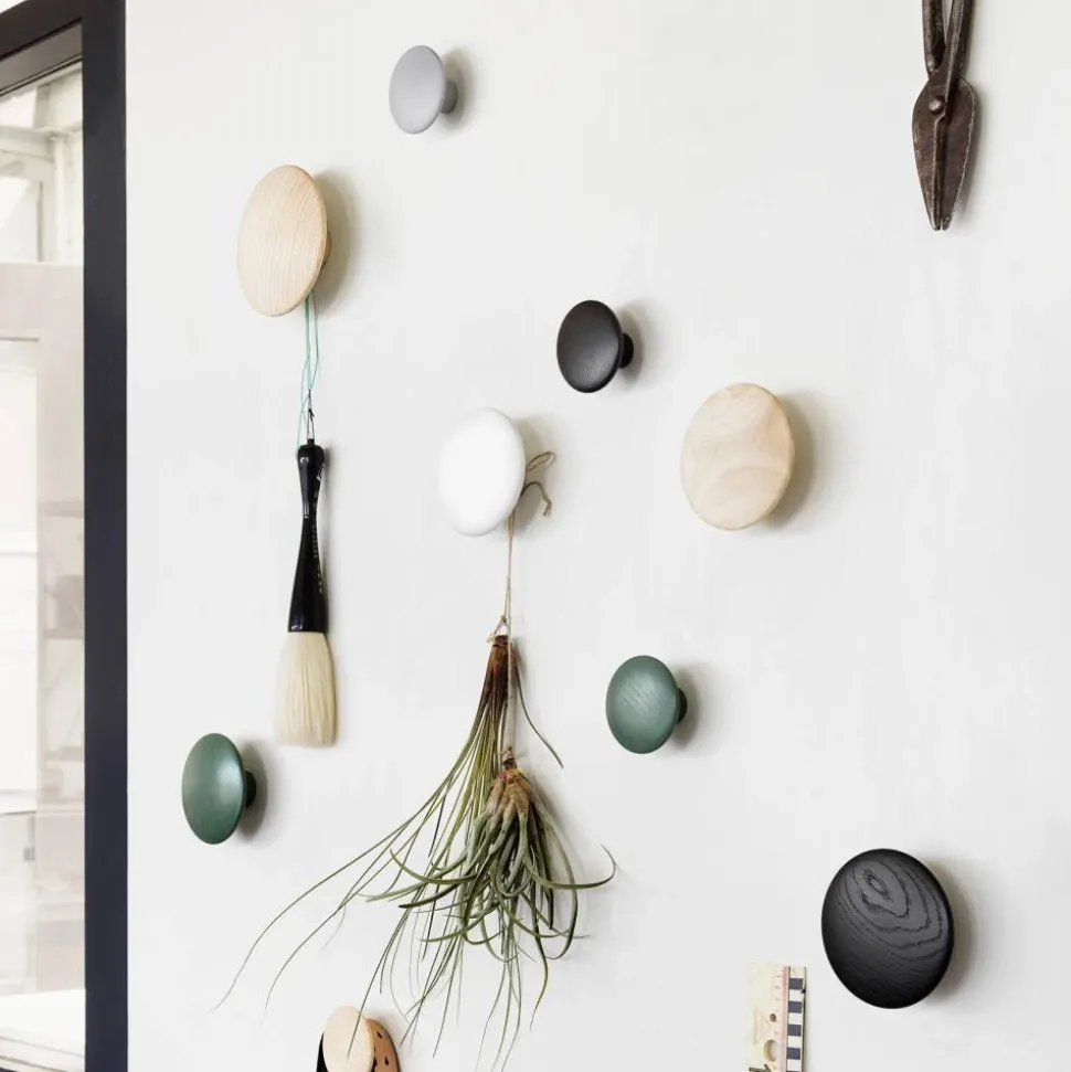 Dots Wood 5-pack Black