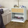Dream sängbord black 05 svartlackade ben