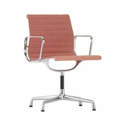 EA 104 karmstol Hopsak 67 poppy red-ivory-polerad aluminium