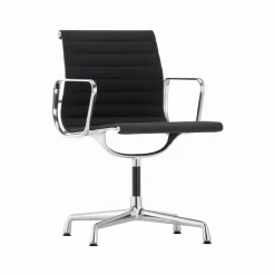 EA 103 karmstol polerad aluminium Hopsak 66 nero