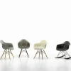 Eames Fiberglass Armchair DAW karmstol parchment askben