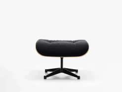 Eames Lounge Chair & Ottoman new dimensions 08 Dark Anthracite-05 santos palis.-pol.steel-black