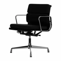 EA 231 Soft Pad Chair kontorsstol felt glides 66 nero leather L50-chrome