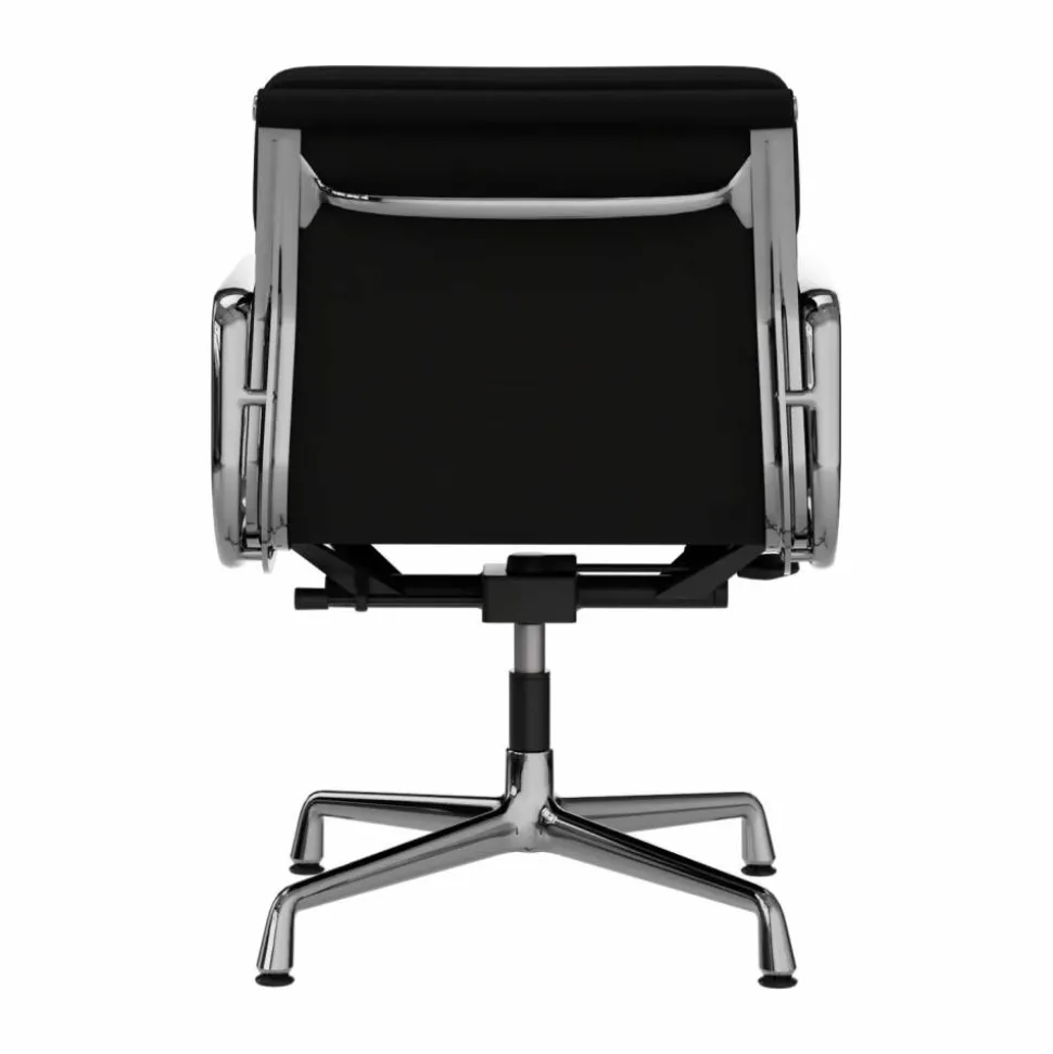EA 231 Soft Pad Chair kontorsstol felt glides 66 nero leather L50-polished