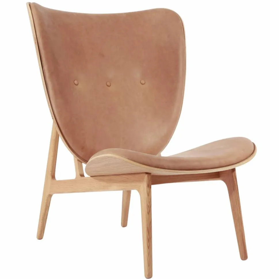 Elephant lounge leather ek Dunes camel