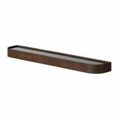 Epoch hylla med krokar 118 cm Dark stained oak-black