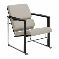 Experiment 502 loungefåtölj Black-light beige