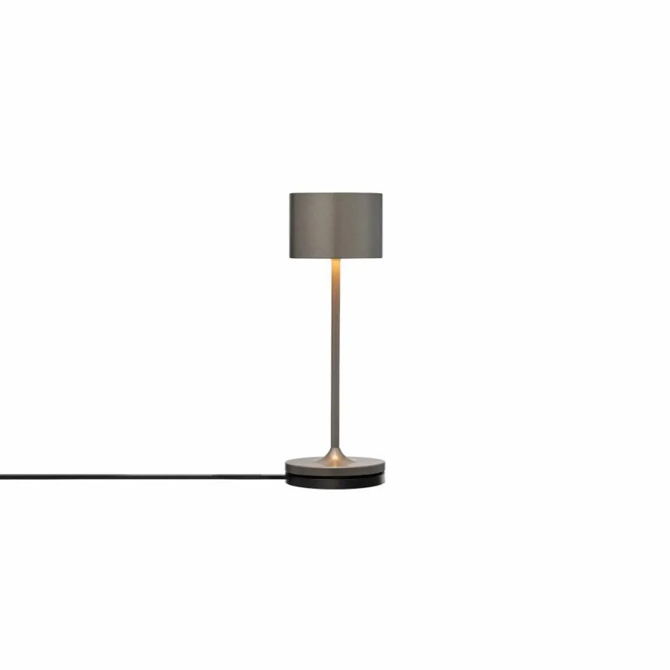 Farol mini LED-lampa 19 5 cm Burned Metal