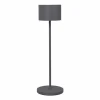 Farol mobil LED-lampa 33 cm Warm grey