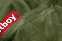 Fatboy Original Slim Velvet sittsäck Recycled deep green