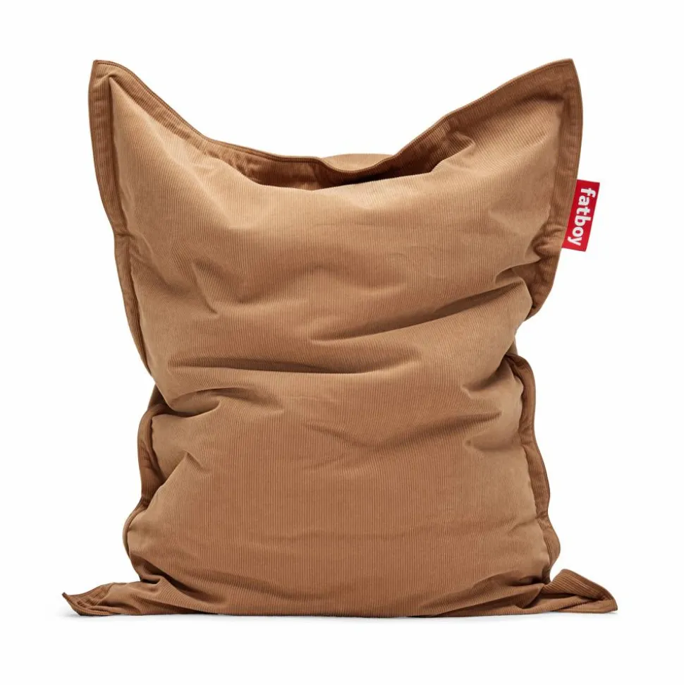 Fatboy recycled original slim cord sittsäck 155x120 cm Teddybear