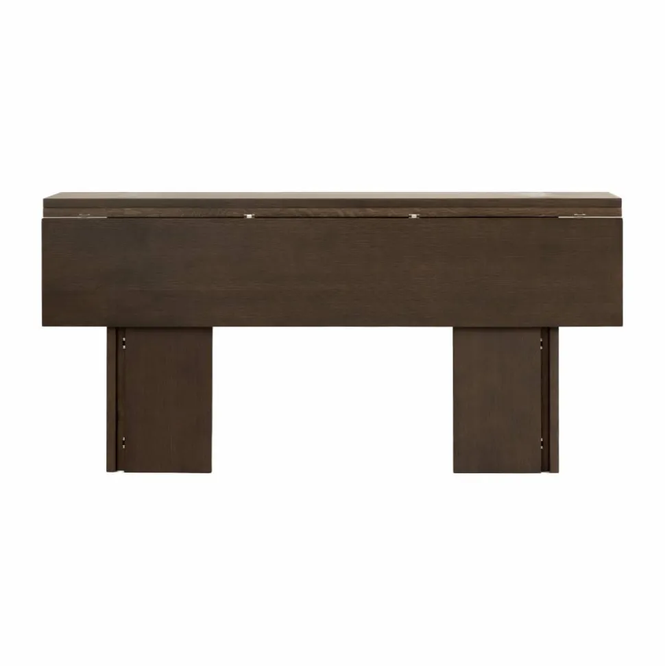 Flip bord Mörk ek 160 cm