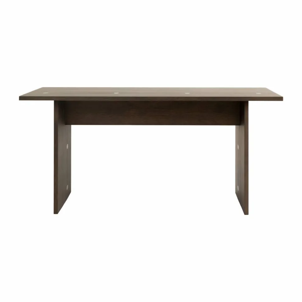 Flip bord Mörk ek 160 cm