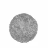 Fårskinnsdyna Ø33 cm scandinavian grey