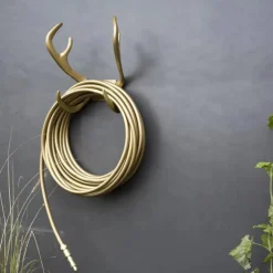 Garden Glory väggfäste reindeer Gold