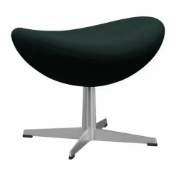 Ägget 3127 fotpall Christianshavn Dark Green 1161-steel