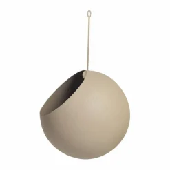 GLOBE hängande kruka Ø17 cm h28 cm Taupe
