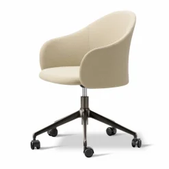 Gomo Armchair kontorsstol swivel base 5-star Mylla 221-flint