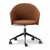 Gomo Armchair kontorsstol swivel base 5-star Myr 362-black