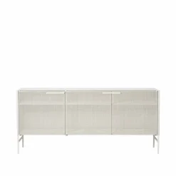 Grid sideboard beige