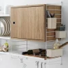 Grid organizer 3 delar Beige