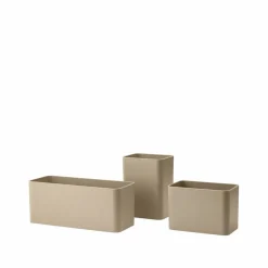 Grid organizer 3 delar Beige