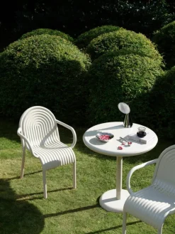 Groove cafébord runt - Putty Ø70 cm