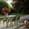 Groove Obround matbord - Moss 86x186 cm