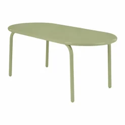 Groove Obround matbord - Moss 86x186 cm