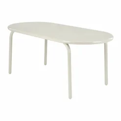 Groove Obround matbord - Putty 86x186 cm