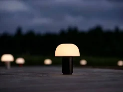 Harvest Moon bordslampa portabel 22 cm Black