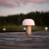 Harvest Moon bordslampa portabel 22 cm Warm grey