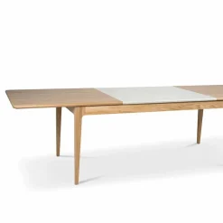 Höllviken matbord ek vitpigmenterad mattlack