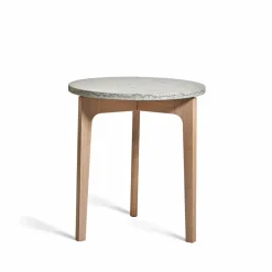 Höllviken sidobord kalksten vitpigmenterade ekben