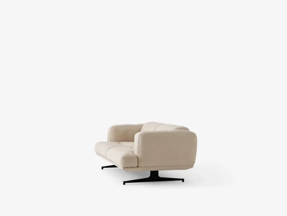 Inland AV22 soffa 2-sits Clay 0011-warm black