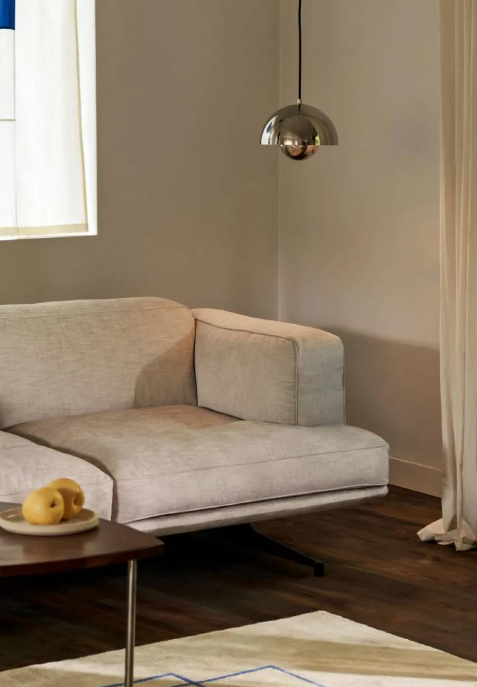 Inland AV22 soffa 2-sits Clay 0011-warm black